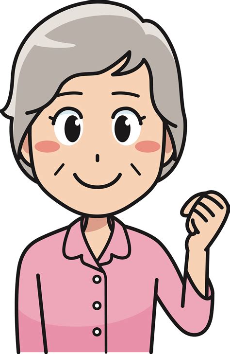 clip art of old lady|happy old lady clip art.